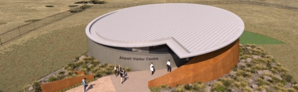 Quikdeck Metal Roofing Contractor Services All Projects Project - Western Sydney Airport Visitor Centre